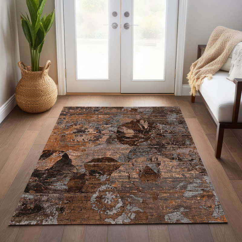 Tapis intérieur / extérieur Fairweather avec envers antidérapant, Rectangle 9 pi x 12 pi