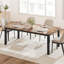 Table de salle à manger Rozia pour 6 à 8 personnes, table de cuisine longue de 78,7 po-812313431