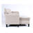 Reversible Sectional Sofa Bed With Storage Chaise-55614706
