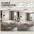 Modular Sectional Sofa Sleeper Couch-530191463
