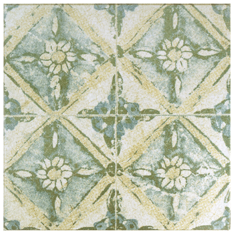 Klinker Retro Blanco 13" x 13" Ceramic Mosaic Wall & Floor Tile