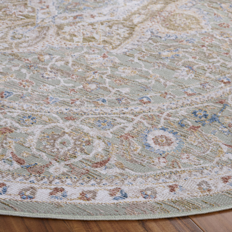 Ellwood 210 Performance Oriental Rug, Round 6'5"
