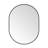 Metal Framed Oval Wall Mirror-702286476