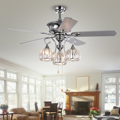 Daugherty 52'' Ceiling Fan with Light Kit