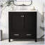 Meuble-lavabo moderne avec lavabo simple et tiroir-102673821