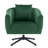 Metal Leg Velvet Swivel Chair-608240663
