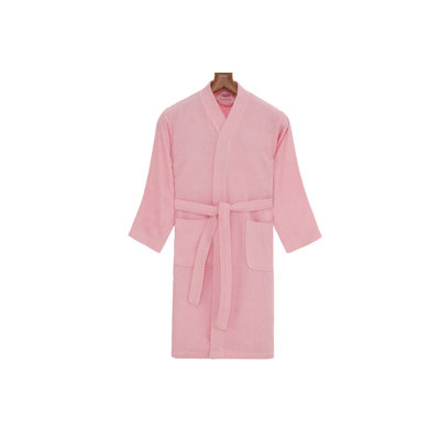 Peignoir 100% coton mi-mollet garçon avec poches