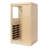 Holaki 1 - Person Indoor Bluetooth Compatible FAR Infrared Sauna in Hemlock-99192180