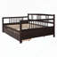 Lit de jour double polyvalent avec deux tiroirs pour la détente et le rangement-1173341674-1173341679