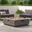 40'' SQUARE IRON FIRE PIT - 50 000 BTU (Tank Cover Not Included)-150768211