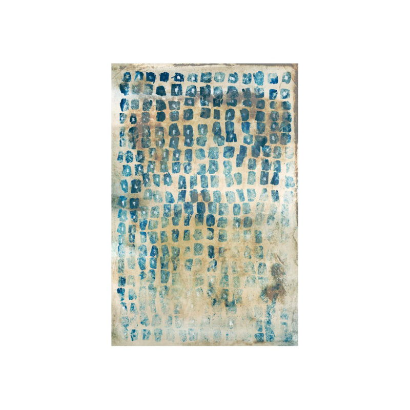 Torquoise Pierre Print by Austin Beiv, 60" H x 40" W x 1.5" D, Plexi