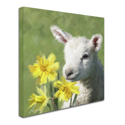 Armand 'Easter Lamb' Print on Canvas