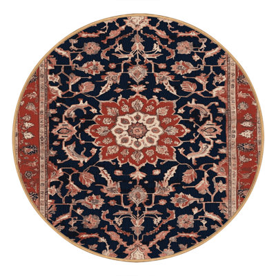 Tapis brun lavable à la machine