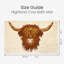 Non Slip Highland Cow Bath Mat