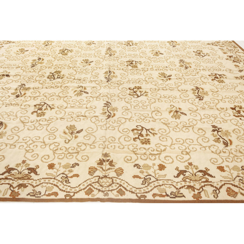 Modern One-of-a-Kind Rectangle 9'6" X 12' Area Rug