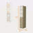 4-Drawer 3-Shelf Linen Cabinet Light Pine