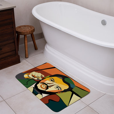 Donneisha Non-Slip Bath Rug