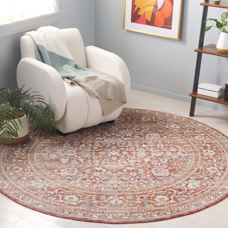 Sorrels Performance Oriental Rug, Round 6'3"