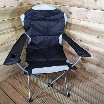 Bulkley Luxury Padded High Back Folding Outdoor / Camping / Fishing Chair