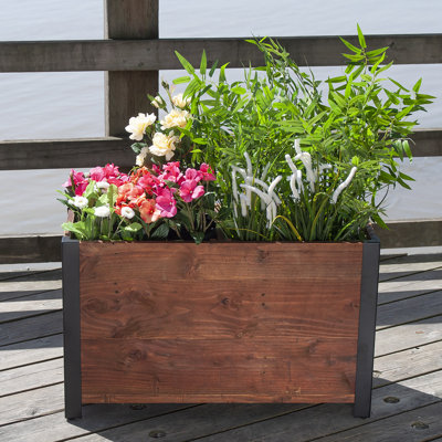 Wood Elevated Planter