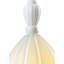 Mademoiselle 14.57" Gloss White Nolvety Table Lamp