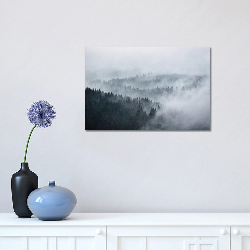 The Waves - Wrapped Canvas Print, 30.48cm H x 45.72cm W x 1.91cm D