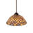 12" Wide Tiffany Fishscale Pendant