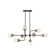 Poppy 8 - Light Sputnik Modern Linear Chandelier