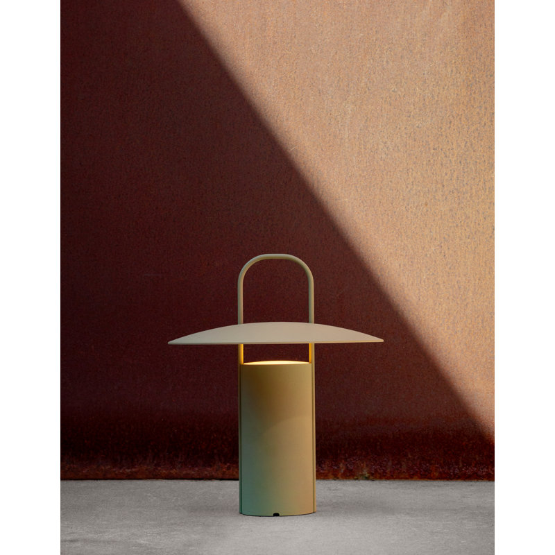 Ray LED Table Lamp, Dusty Green