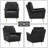 Accent Chair,Modern Living Room Chairs With Arm, Comfy Fabric Reading Chair With Metal Leg For Living Room,Bedroom And So On,Set Of 1,Fabric-1718172651