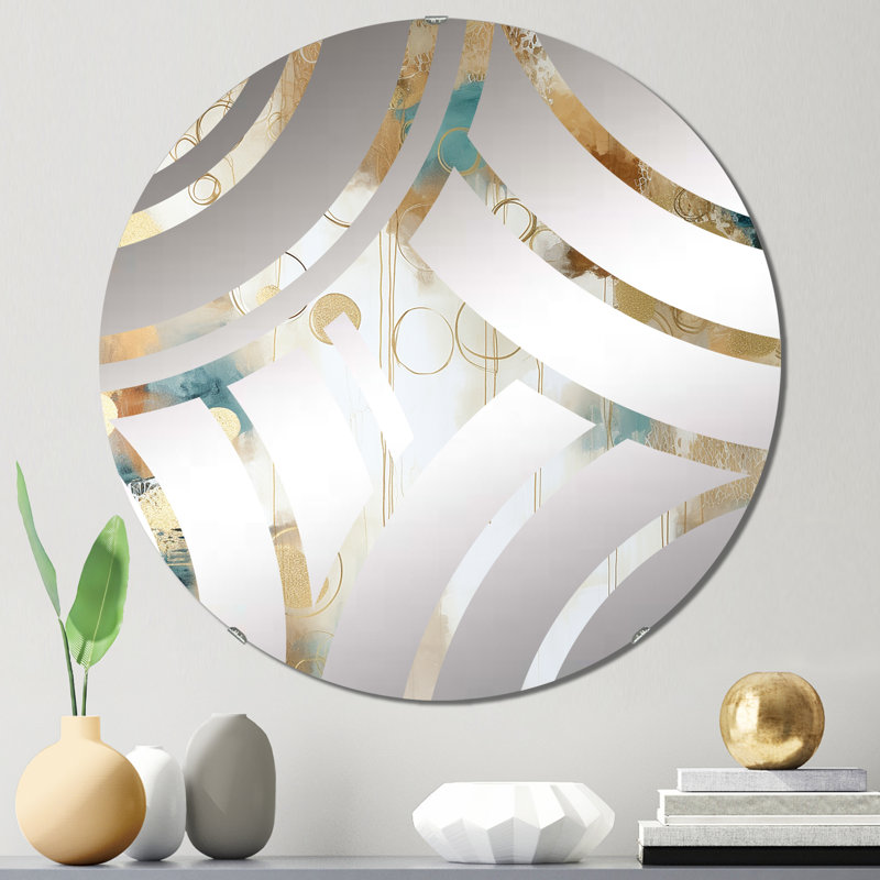 Miroir décoratif Candius, 23,6 po x 23,6 po