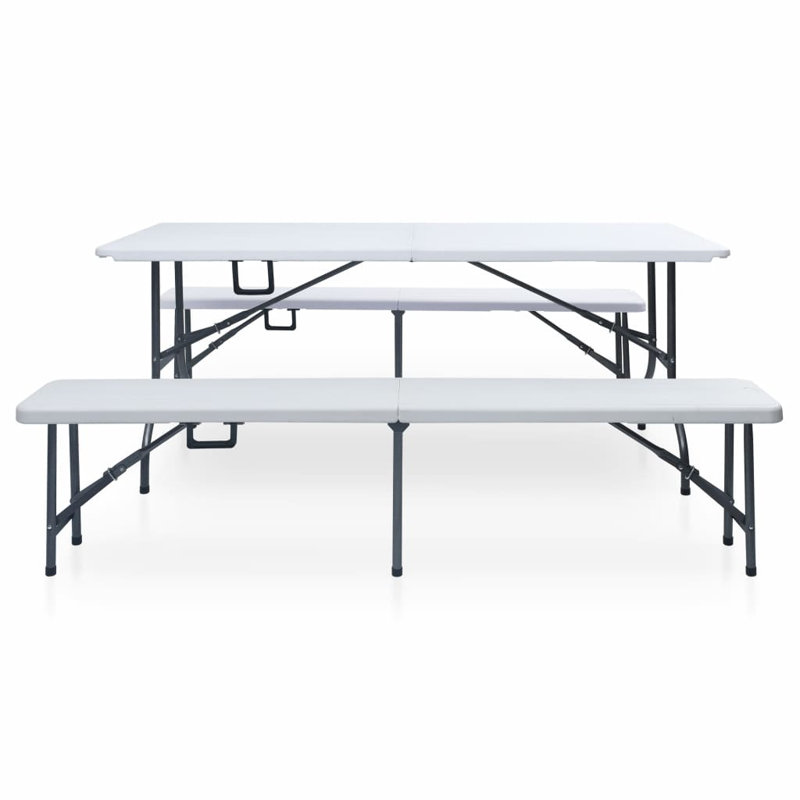 Hamazasb 4 - Person Patio Dining Set with Rectangular Table