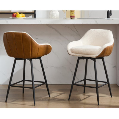 Upholstered Swivel Accent Chair