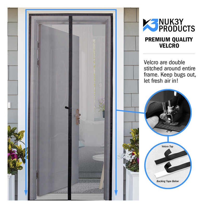 Magnetic Screen Shutter/Door Accessory, 83" H x 38" W x 1" D