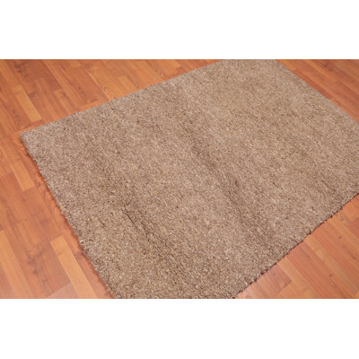 Tapis de zone en laine 4 pi x 6 po à la main one-of-kind noué la Balch