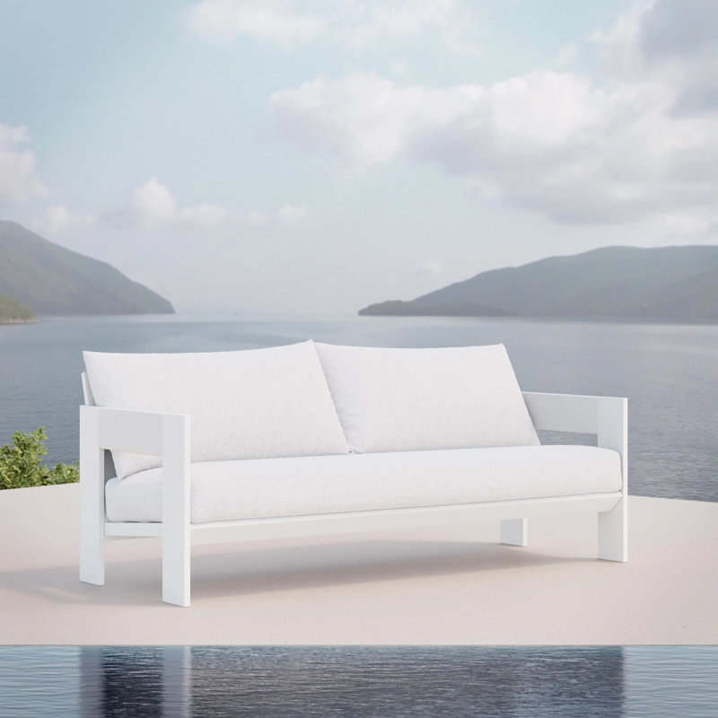 Mykonos 3 Seat Sofa + Polar Cushion