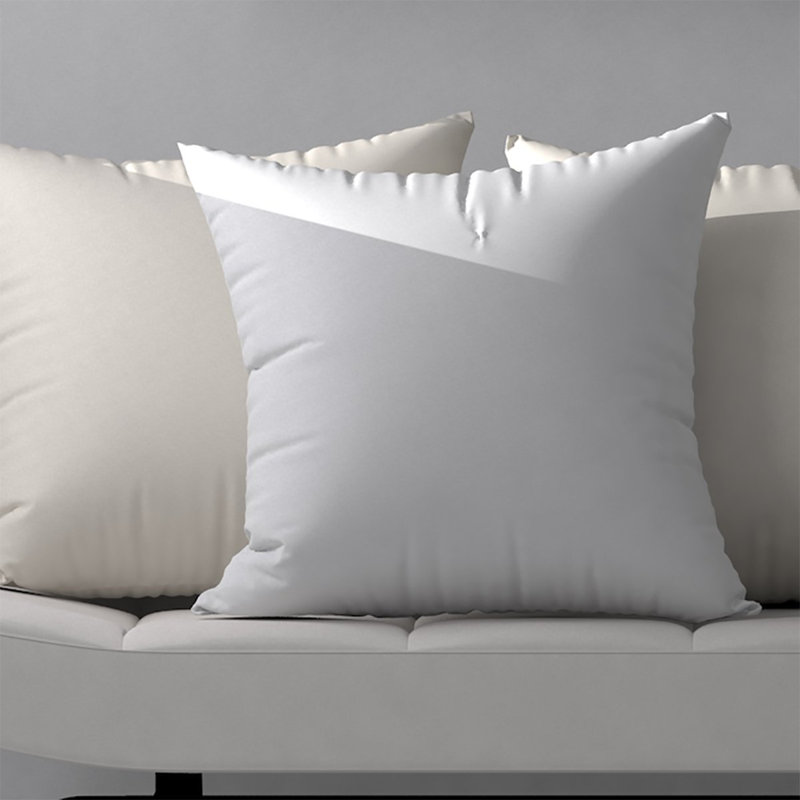 Bourrure de coussin de forme carré, 18 po x 18 po