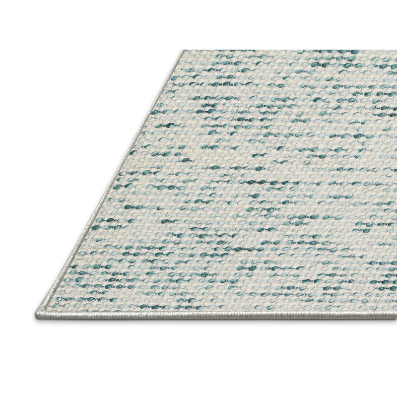 Tapis contemporain gris, Rectangle 3 pi x 5 pi