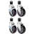 4 in. Casters for Prep Table. Expandable Table Wheels-103082360