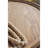 Stylish and Functional Wooden End Table with Open Cane Shelf for Versatile Use in Living Room or Bedroom