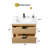 30'' Modern Wall-Mounted Single Bathroom Vanity Set-1908933959