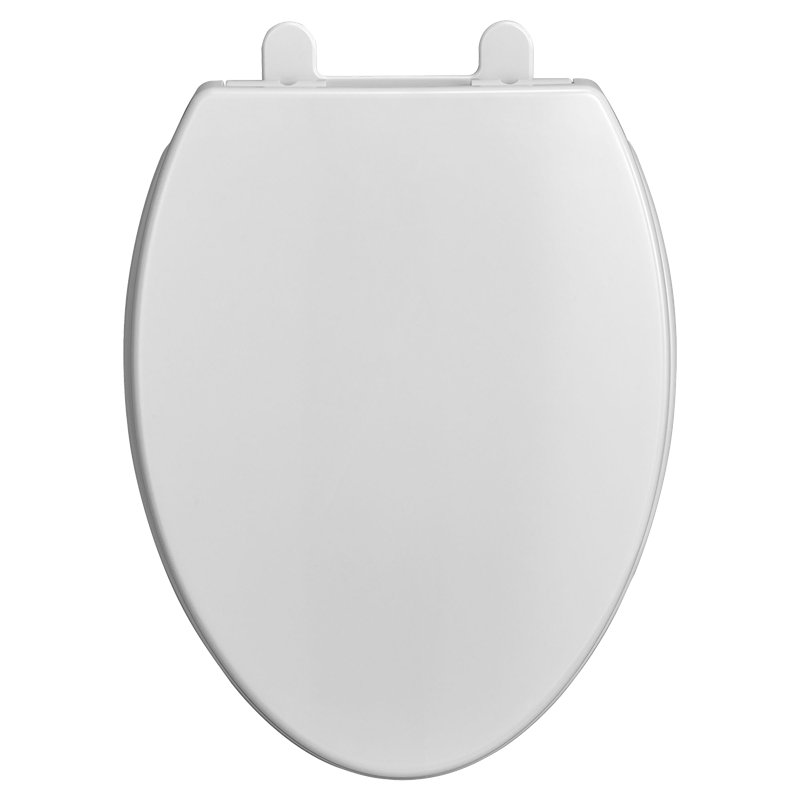 Traditional Elongated Toilet Seat and Lid, White