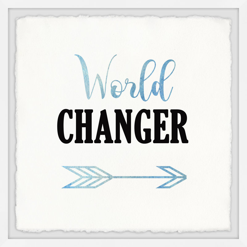 World Changer II - Single Picture Frame Print, 51cm H x 51cm W