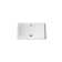 Iron Plains Metal Rectangular Undermount Bathroom Sink with Overflow