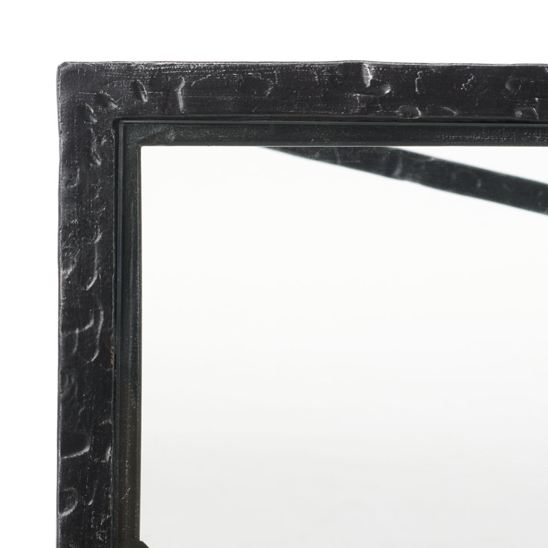 Markley Forged Metal Rectangle Console Table, Black