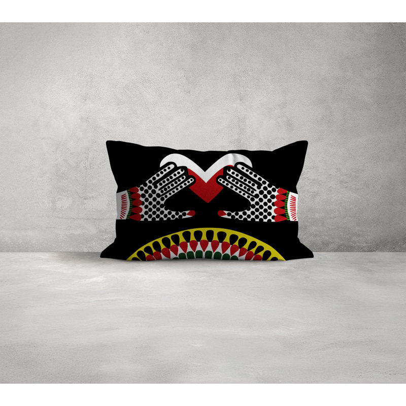 Love You  Rectangle Throw Pillow