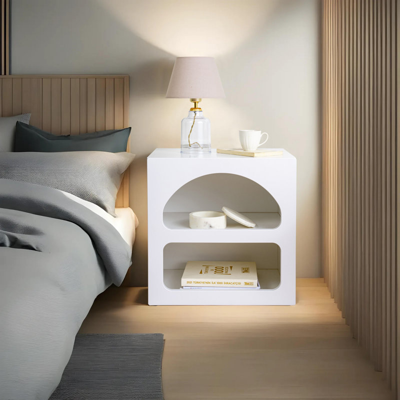 Teiah Nightstand, White