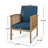 Casa Acacia Club Chair Mp2(Set Of 2)-1326270667-1326270666