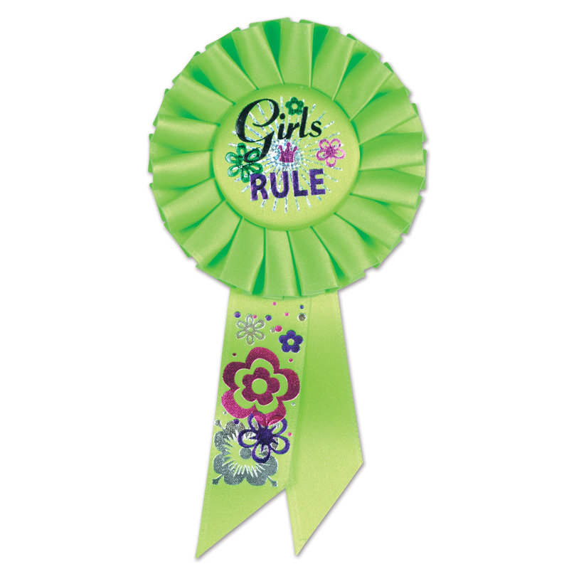 Rosette pour filles 3 po x 6 po 1/2 - paquet de 6