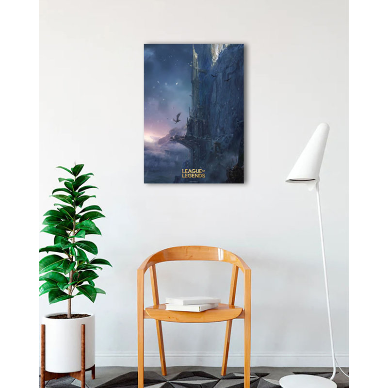«ACHETER DES ARTS POUR MOINS» sous licence officielle affiche d'art l 24 x 36 po de la ligue des légendes Howling Abyss